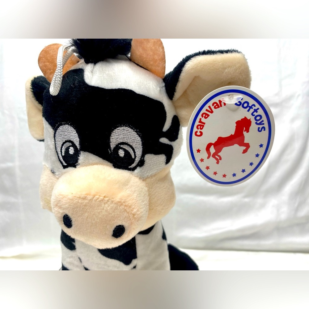 Caravan Soft Toys Zebra Plush Toy.